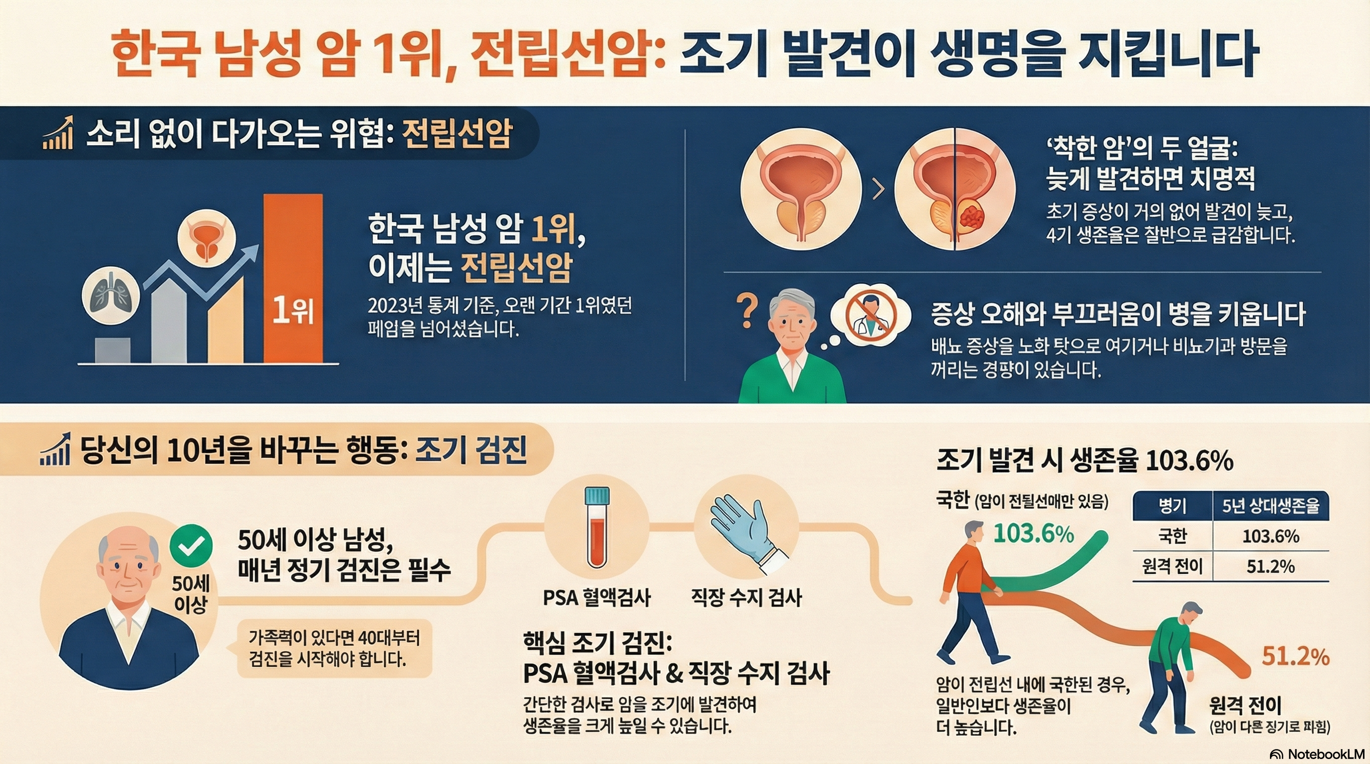 전립선암 조기발견이 생명