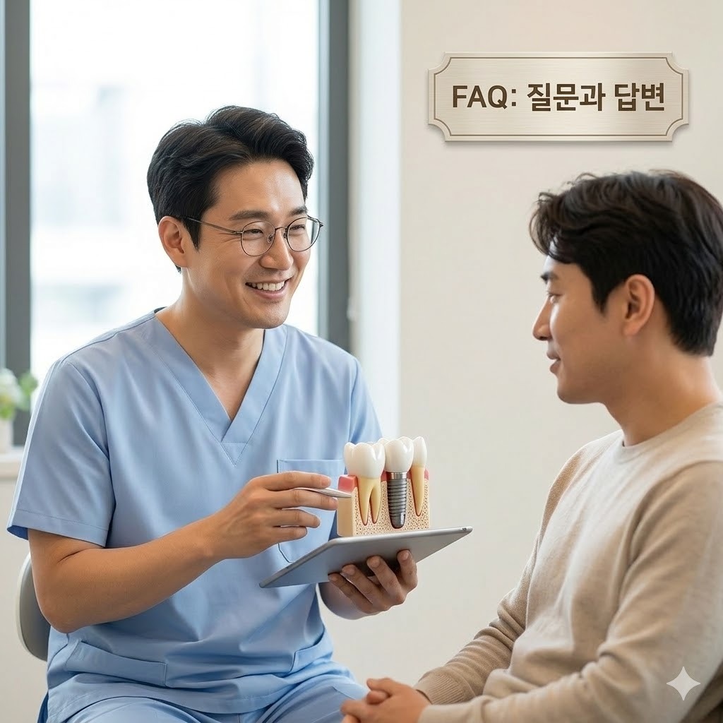 FAQ 섹션 이미지 (신뢰와 소통)