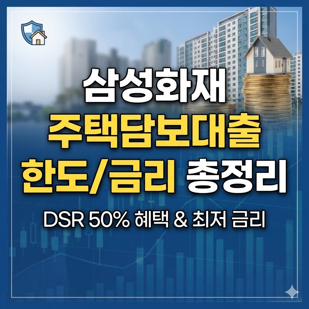 삼성화재 주택담보대출 금리 비교