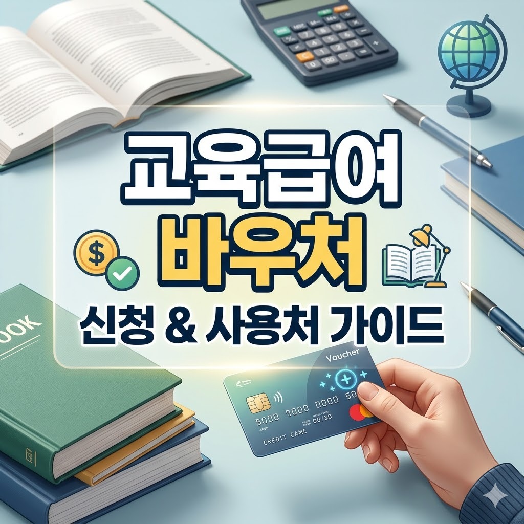 2026 교육급여 바우처 신청방법 및 사용처 조회 완벽 가이드