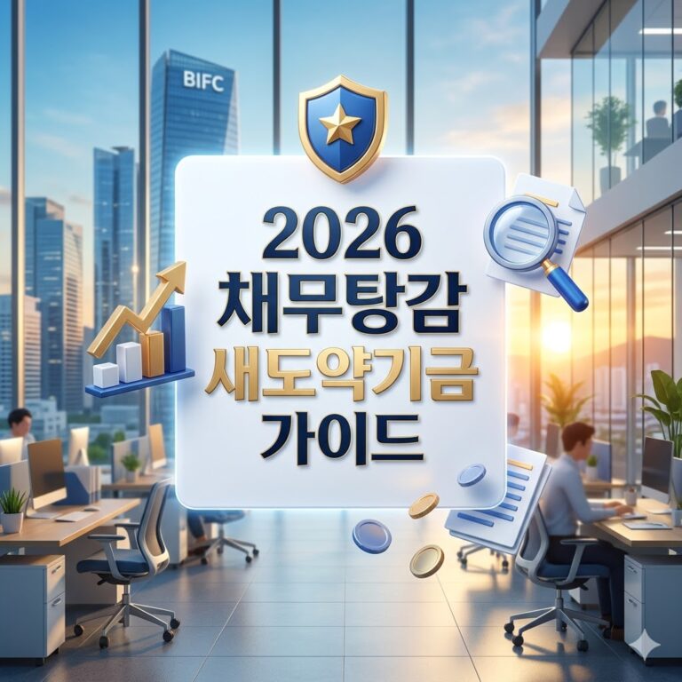 2026 채무탕감 및 채무현황조회 새도약기금 완벽 가이드
