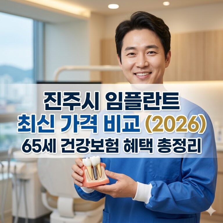 2026년 3월 진주시 임플란트 가격 비교 추천 Top 5