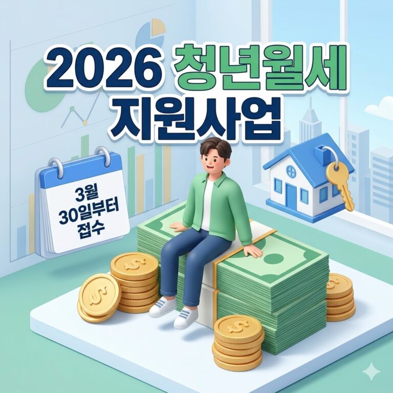 2026년 청년월세 지원사업 신청 방법 및 조건 총정리