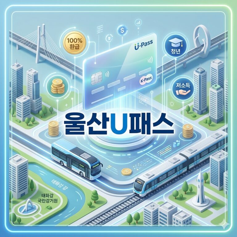 모두의카드 울산U패스 신청방법 및 홈페이지 안내