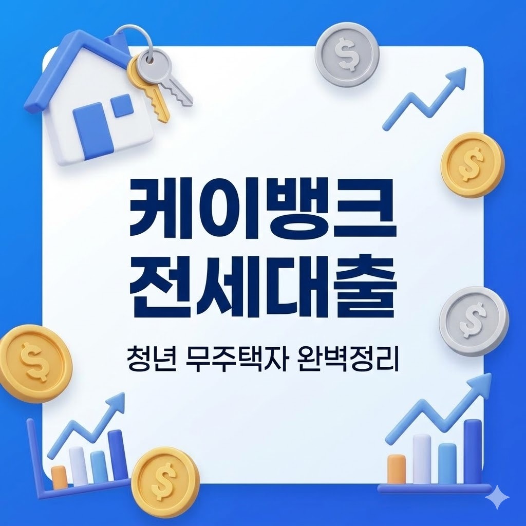 케이뱅크 전월세보증금 대출 조건 한도 금리 총정리 청년 무주택자 필수 정보