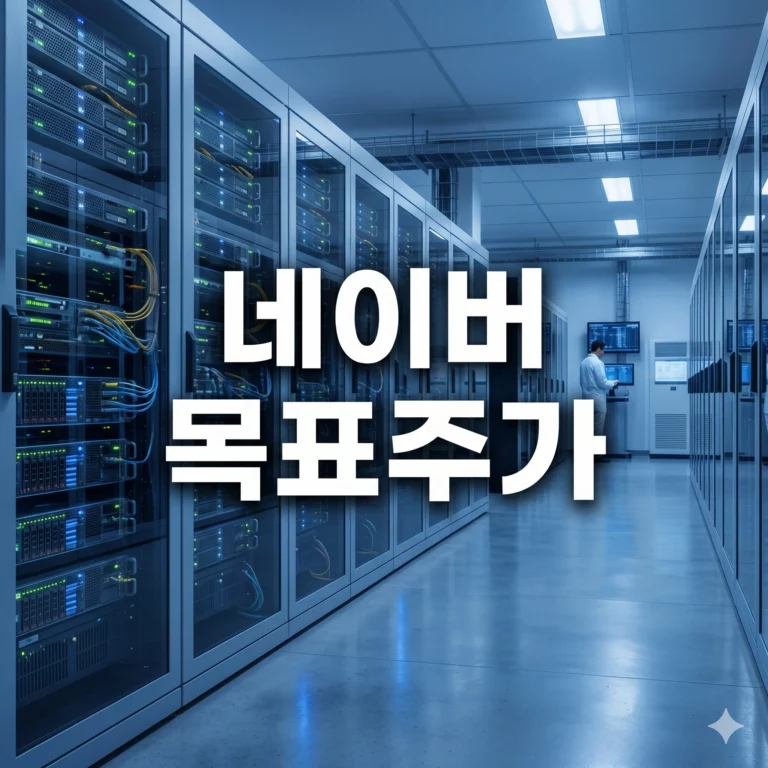 네이버 목표주가 45만 원 나온 이유, AI 팩토리 19조 가치 분석(DS투자증권 리포트 분석)