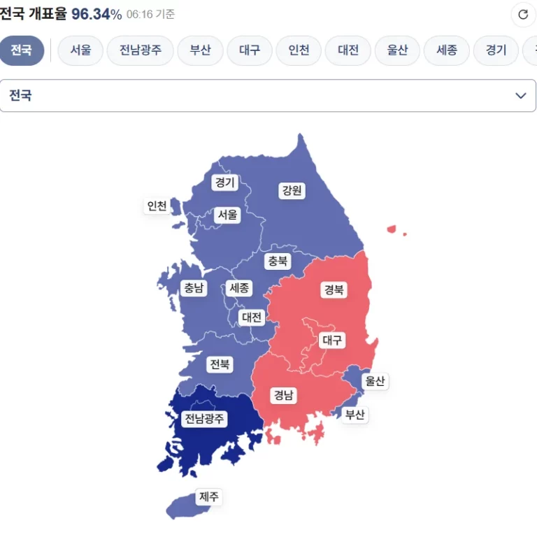 제9회 전국동시지방선거 시도지사 구시군의 장 교육감 국회의원 재보궐 개표현황 결과 및 당선인 조회