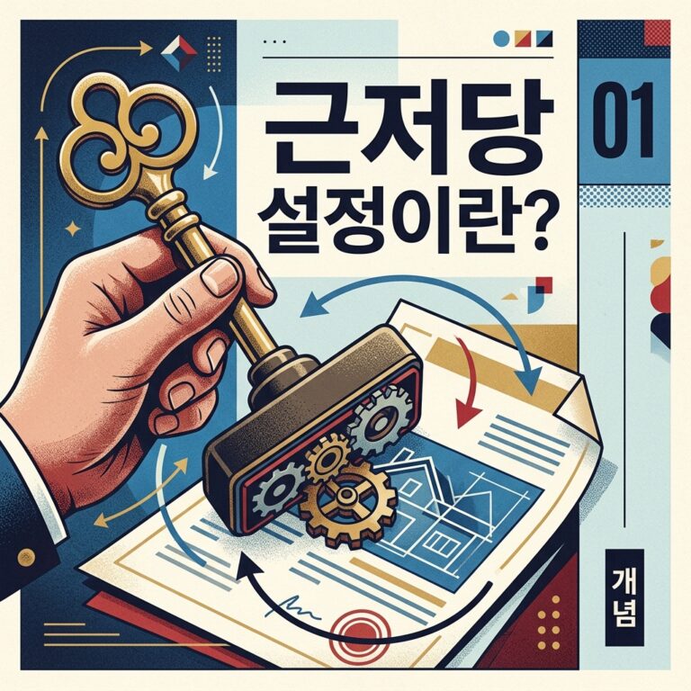 근저당 설정이란 개념 해설 및 이재명 대통령 17억 사례 정리 2026년 7월