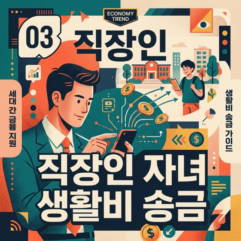 직장인 자녀 생활비 송금