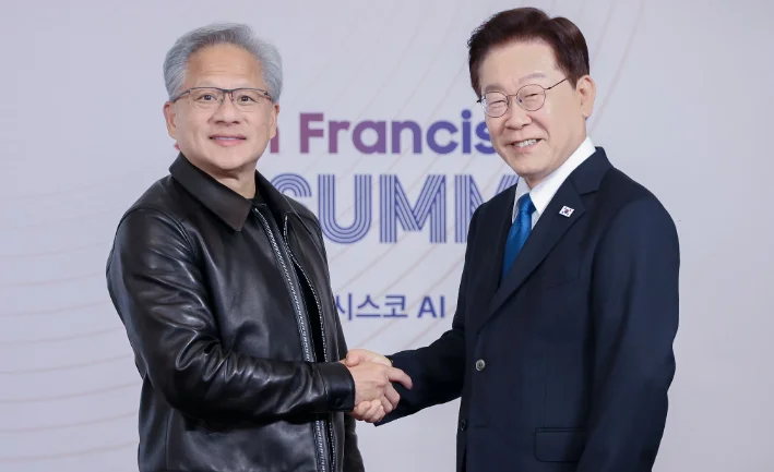 젠슨 황 SK 5000억 파트너십