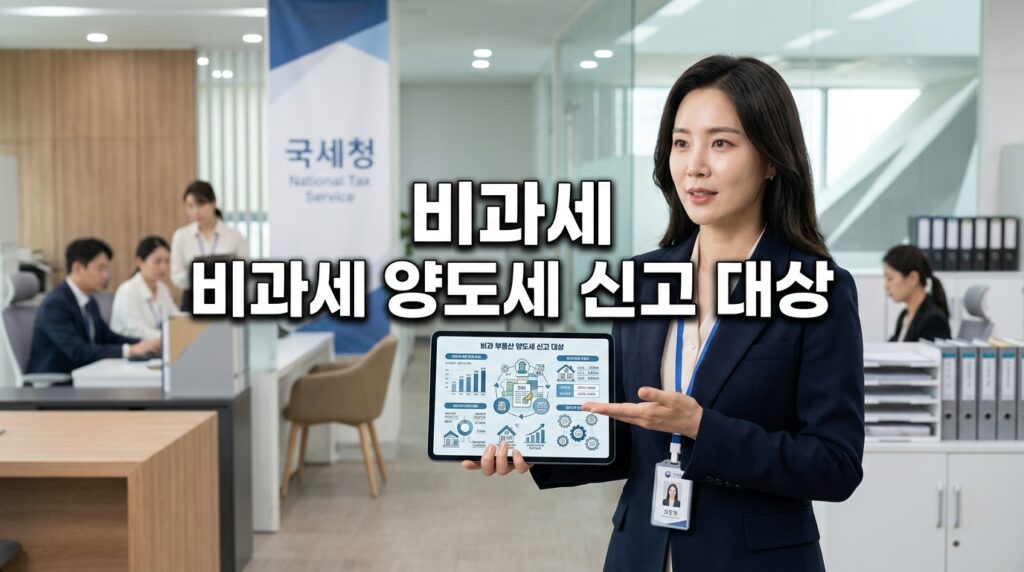 비과세인데도 양도세 신고해야 하는 경우: 12억 초과·특례 신고서 제출 대상