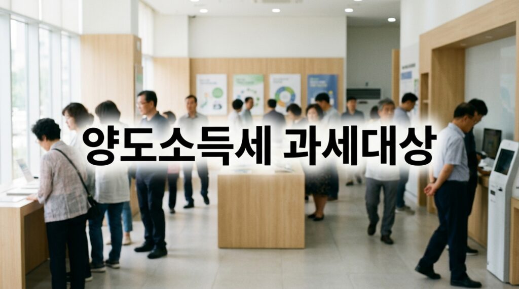 양도소득세 과세대상: 이것도 세금 내나? 분양권·부담부증여까지 정리 