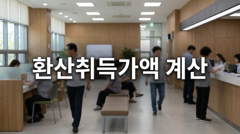 환산취득가액 계산: 옛날 계약서 잃어버렸다면? 공식과 5% 가산세