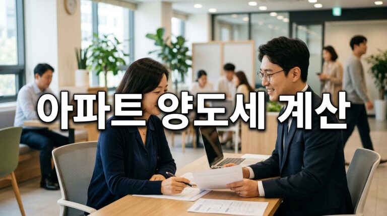 아파트 양도세 계산 예시: 5억에 사서 8억에 팔면 세금 8,236만원?