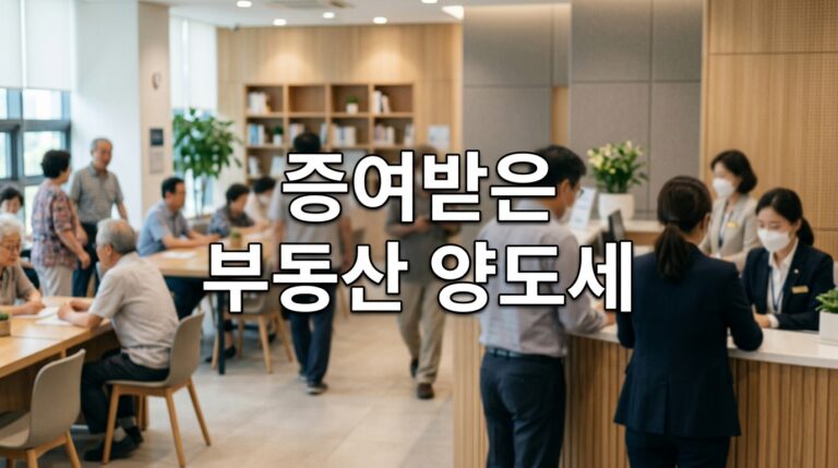 증여받은 부동산 양도세: 10년 안에 팔면 이월과세, 절세 효과 사라진다
