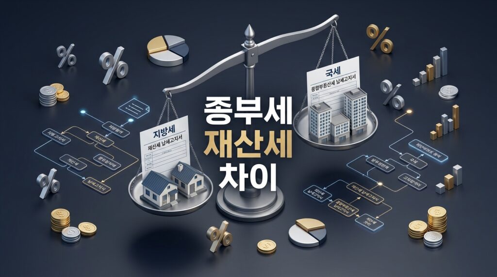 종부세 재산세 이중과세일까? 차이점과 중복 부과 세액 공제 원리 쉽게 풀기 