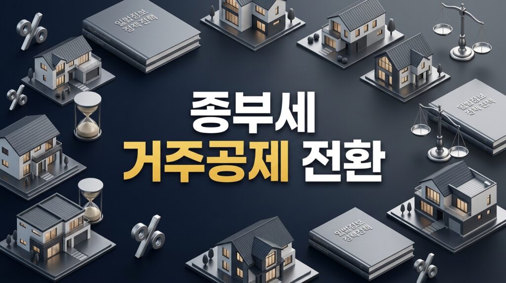 2027 종부세 1주택 세액공제 개편: 보유공제 폐지·거주공제 전환 시 주의사항