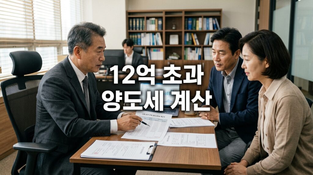 12억 초과 1주택 양도세, 실제 얼마 나올까? 양도가액별 계산 예시와 장특공 80% 조건