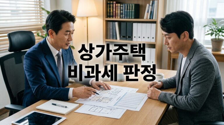 상가주택(겸용주택) 비과세: 주택 면적이 더 넓어야 전부 주택, 12억 초과면 주택 부분만