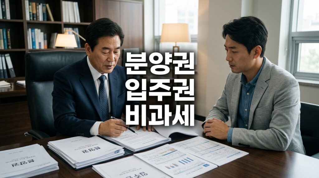 분양권·조합원입주권 있으면 1주택 비과세 안 될까? 주택 수 포함 기준과 특례