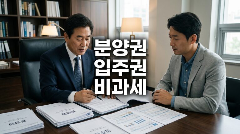 분양권·조합원입주권 있으면 1주택 비과세 안 될까? 주택 수 포함 기준과 특례