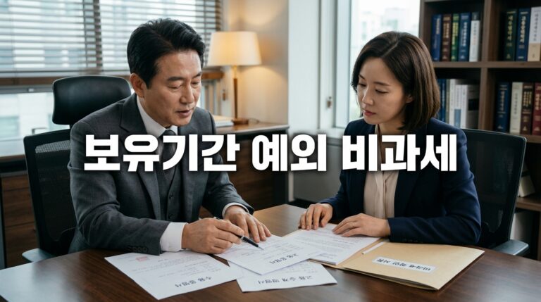 2년 안 채워도 비과세 되는 경우 총정리: 수용·해외이주·근무상 형편·건설임대