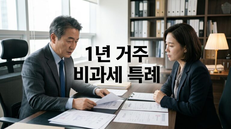 1년만 살았어도 비과세: 전근·취학·질병 요양 등 부득이한 사유 인정 기준