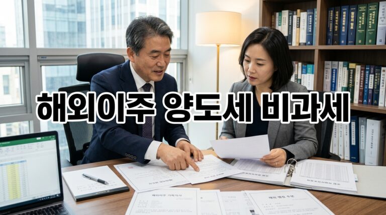 해외이주·해외 근무로 출국하면 1주택 비과세: 출국 후 2년 안에 팔아야