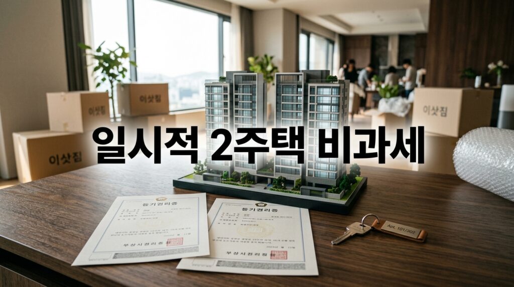 일시적 2주택 비과세 요건 총정리: '1년 후 취득·3년 내 처분' 규칙과 예외