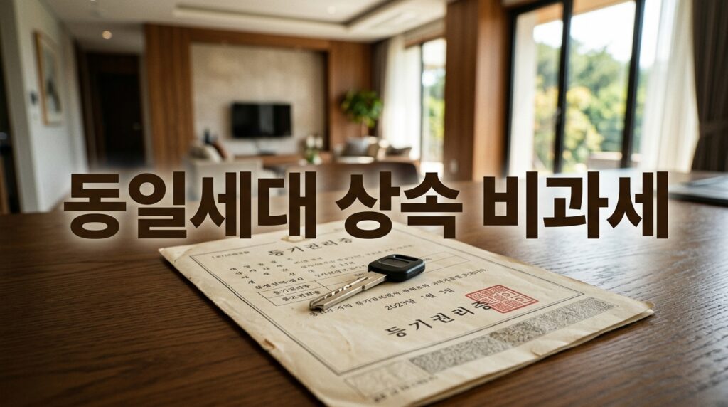 부모와 같이 살다 상속받은 집, 함께 보유·거주한 기간까지 인정받는 법