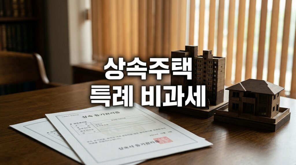 상속주택 + 내 집 1채, 일반주택 팔 때 비과세 받는 법: 상속주택 특례 총정리
