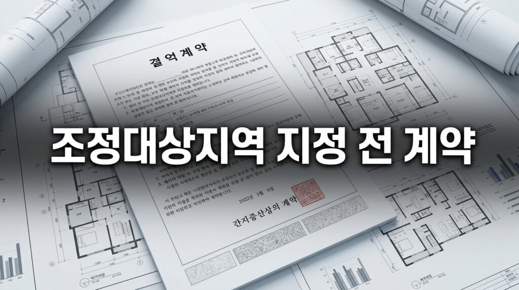 조정대상지역 지정 전에 계약했다면? 취득세·양도세·비과세·임대주택 경과규정 총정리