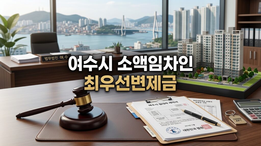 여수시 소액임차인 최우선변제금 배당 기준표와 순천지원 경매 권리분석 및 방공제 대출 실전 전략