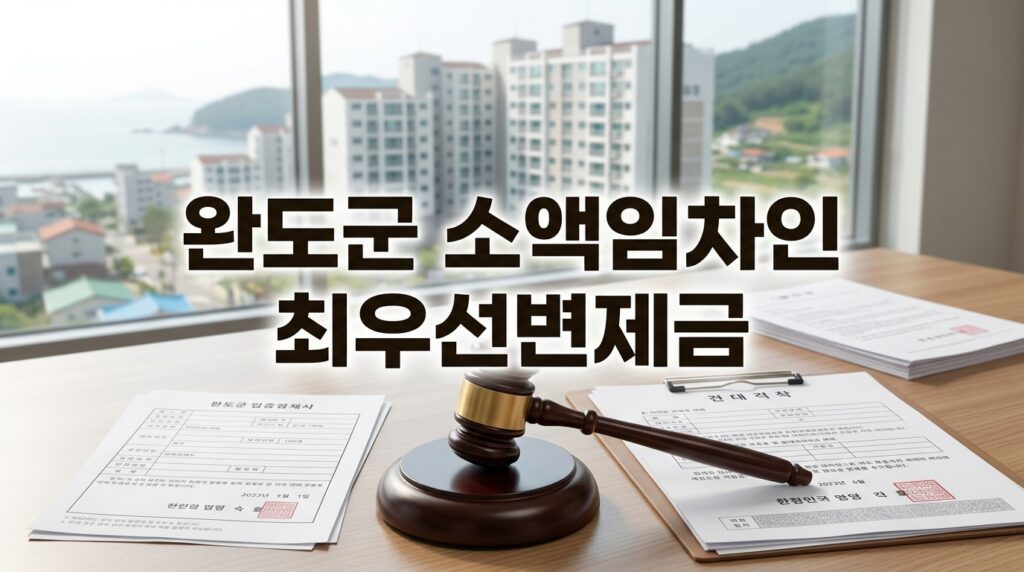 완도군 주택 소액임차인 최우선변제금 한도와 해남지원 경매 배당·방공제 대출 분석
