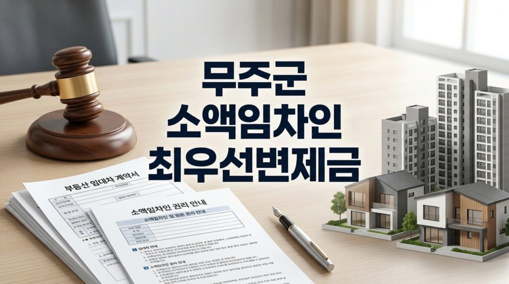 무주군 주택 소액임차인 최우선변제금 한도와 전주지방법원 경매 배당·방공제 대출 분석