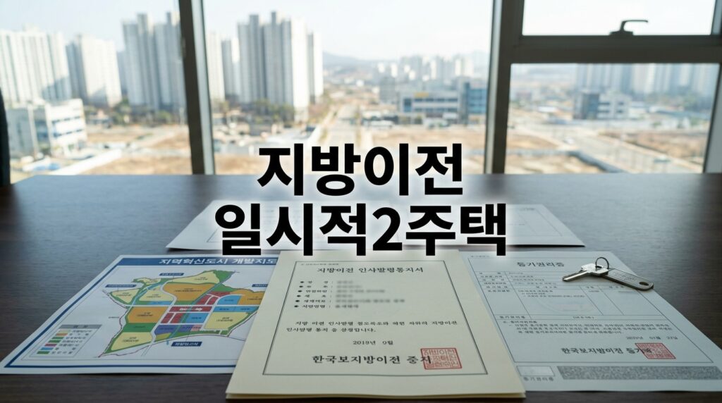 공공기관·기업 지방 이전 직원은 일시적 2주택 처분기한 5년
