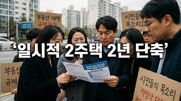 일시적 2주택 비과세 조정대상지역 3년→2년 단축! 10월 1일부터 주의