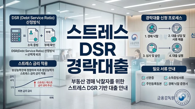 스트레스 DSR 2단계 적용 후 빌라 경락대출 한도 축소액 계산기