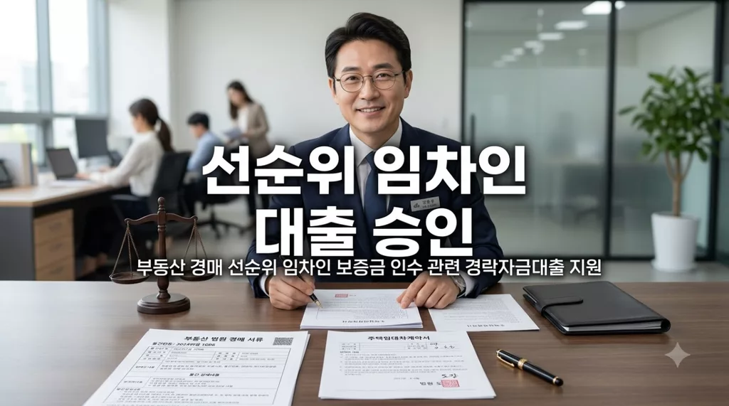 대항력 있는 선순위임차인 인수 시 경락잔금대출 승인 조건