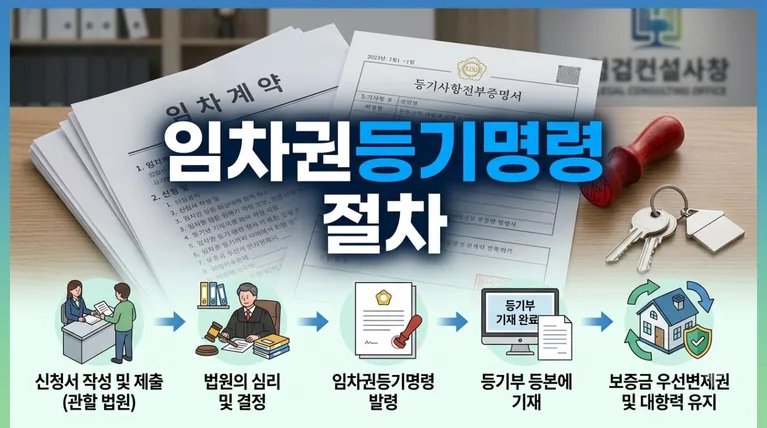 전세금 못 받았는데 이사부터? 보증금 지키는 임차권등기명령 절차