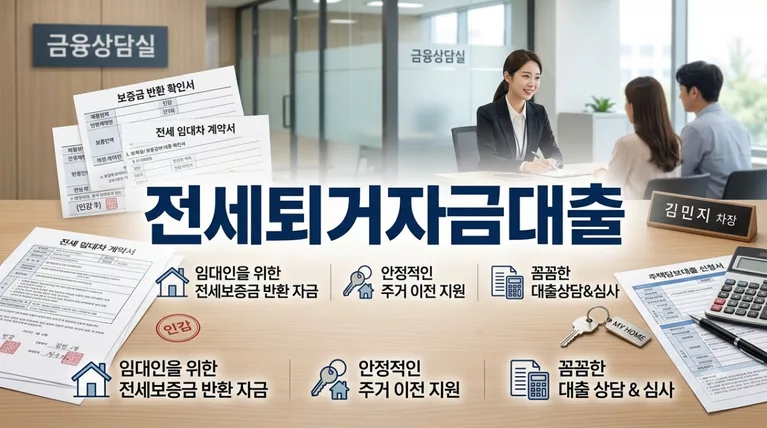 아파트 갭투자 전세퇴거자금대출(보증금 반환대출) LTV 규제 및 한도