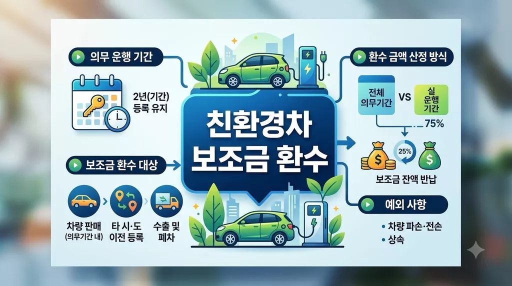 전기차 중고로 팔았더니 보조금 토해내라? 환수율 412% 폭증한 친환경차 보조금의 덫