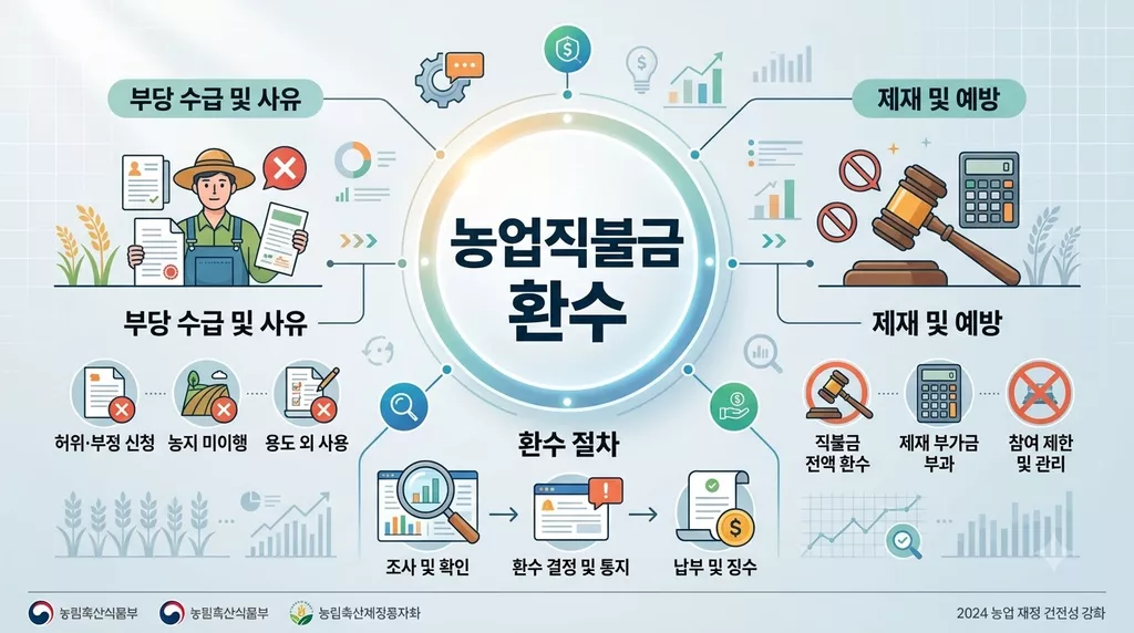 시골 땅 부모님 대신 농사짓는다며? 농업직불금 환수 1순위 유형과 R&D 정산 소명가이드