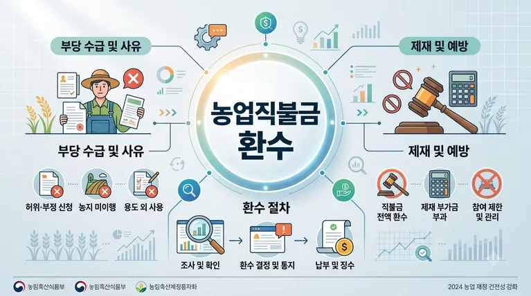 시골 땅 부모님 대신 농사짓는다며? 농업직불금 환수 1순위 유형과 R&D 정산 소명가이드