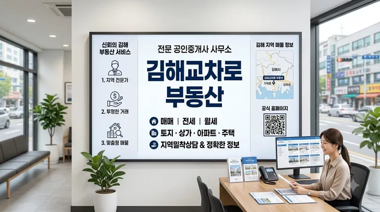 김해교차로 부동산 매물 신문그대로보기 및 허위매물 피하는 법