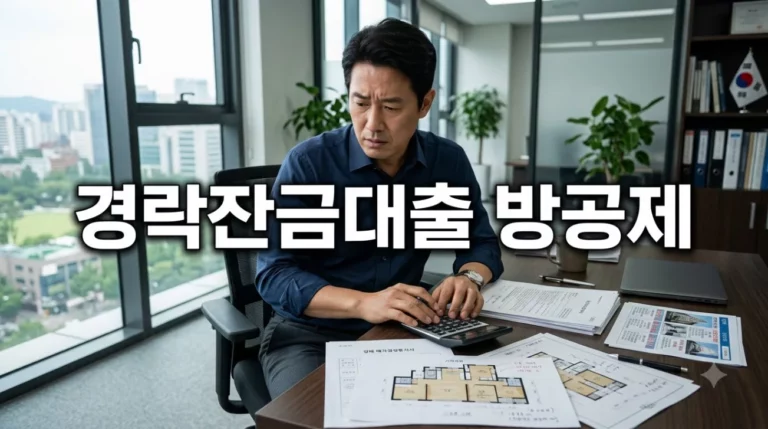 경락잔금대출 80% 믿었다가 보증금 날릴라: 방공제 5,500만 원 차감 피하는 법
