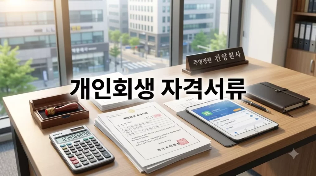 서류 한 장 잘못 내면 기각? 개인회생 면책 신청 자격과 한 번에 승인받는 서류 노하우