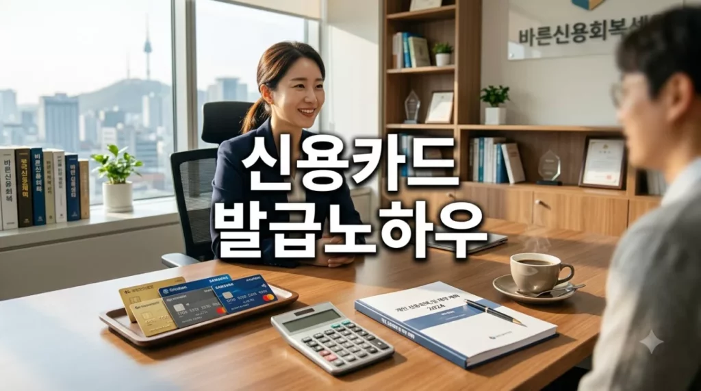 개인회생 면책 후 신용카드 발급 쉬운 카드사: 100% 승인 노하우와 초기 한도 500만 원 세팅법