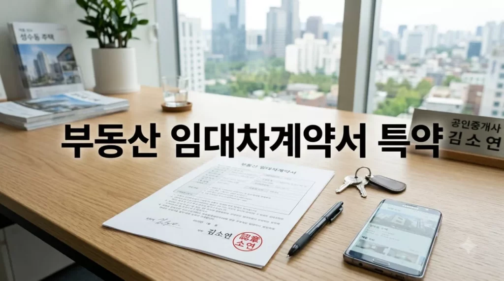부동산 임대차계약서 작성법과 필수 특약 5가지 | 법무부 주택임대차 표준계약서 기준
