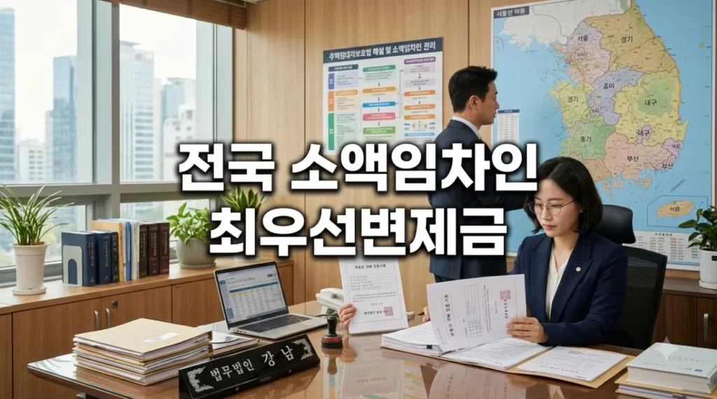 대법원 법원경매정보 기준 | 소액임차인 최우선변제금 2026 전국 권역별 기준표 및 지역 조회 총정리 지도